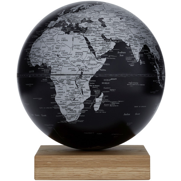 emform Globo terráqueo Platon Oak Matt Black 25cm