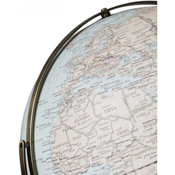 TROIKA Globo terráqueo de pie Antique 43cm