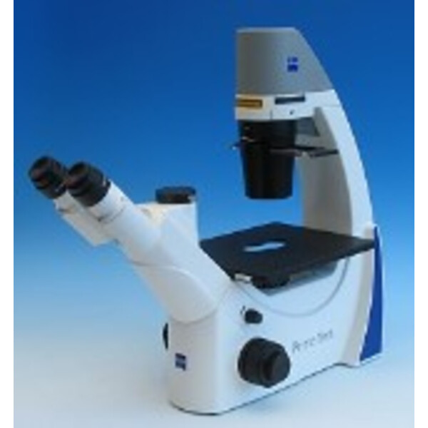 ZEISS Microscopio invertido Primovert trino, 40x, 100x Ph1, Cond 0.3