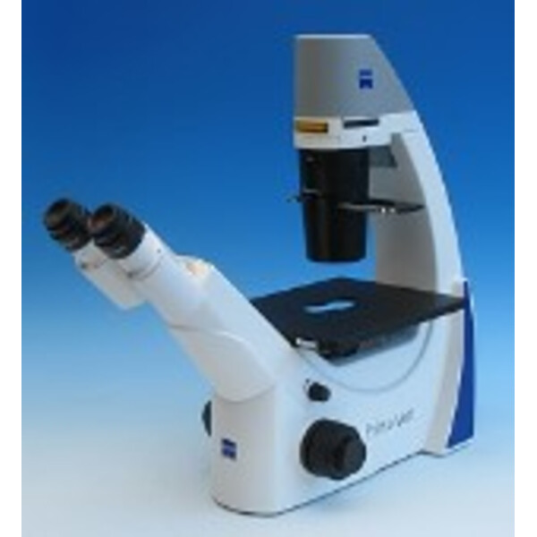 ZEISS Microscopio invertido Primovert bino Ph1, Ph2, 40x, 100x, 200x, 400x, Kond 0.4