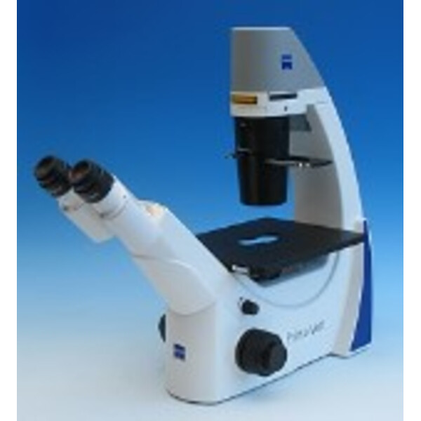 ZEISS Microscopio invertido Primovert bino Ph1, Ph2, 40x, 100x, 200x, 400x, Cond 0.4
