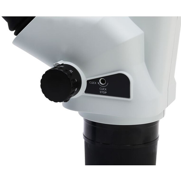 Optika Microscopio stereo zoom SZO-3, binocular, 6,7-45x, Soporte y columna, Luz incidente, Luz transmitida