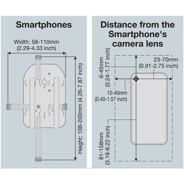 Vixen Adaptador de smartphone Universal