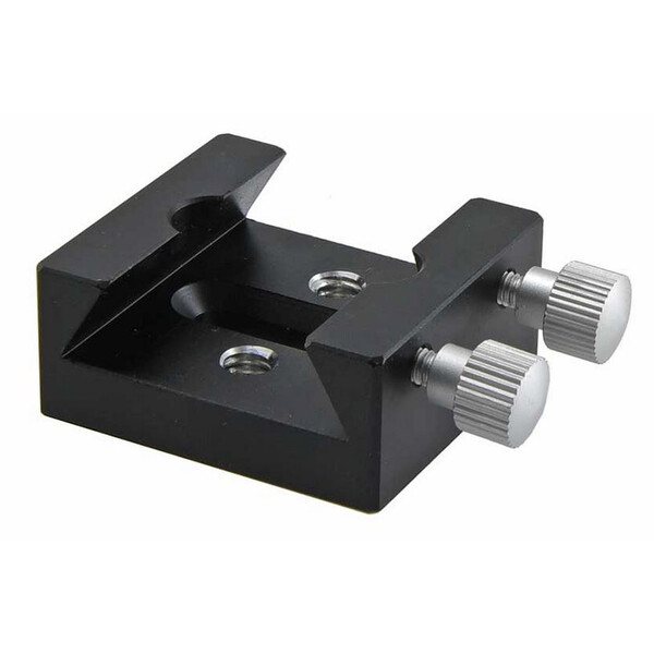 TS Optics Zapata para buscadores con conexión de trípode fotográfico de 1/4" y orificio alargado