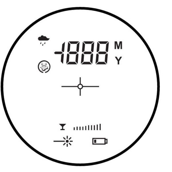 HAWKE Telémetro Hunt 400