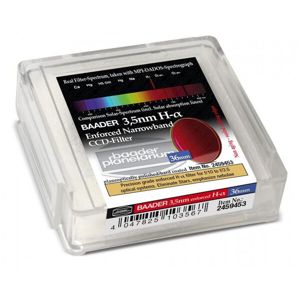 Baader Filtro CCD Ultra-Narrowband 3,5nm H-alpha 36mm