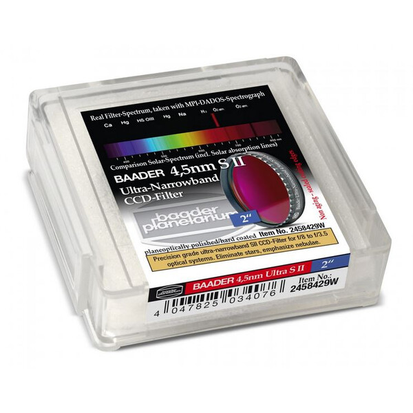 Baader Filtro CCD Ultra-Narrowband 4,5 nm S II de 2