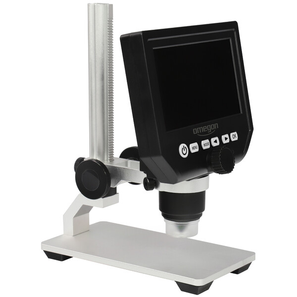 Omegon Microscopio estereoscópico Digistar de , 600x, LED, set para naturalista de playa