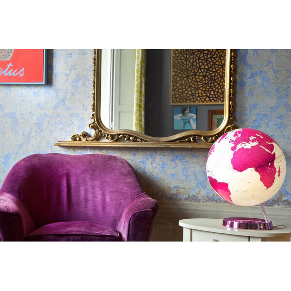 Räthgloben Globo terráqueo Light&Colour Hot Pink 30cm