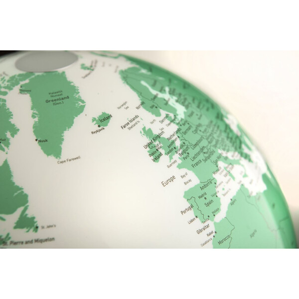 Räthgloben Globo terráqueo Light&Colour Hot Green 30cm
