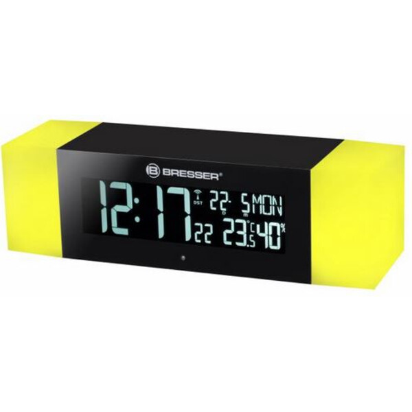 Bresser Reloj despertador con luz, radio FM y función Bluetooth