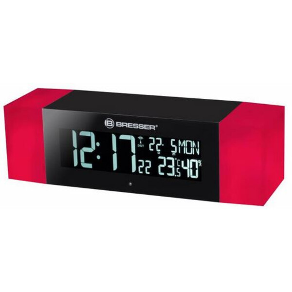 Bresser Reloj despertador con luz, radio FM y función Bluetooth