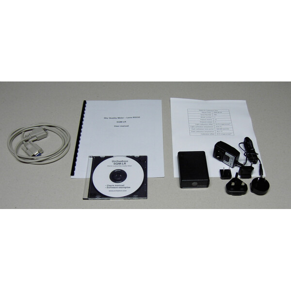 Unihedron Fotómetro Sky Quality Meter SQM con lente y RS232