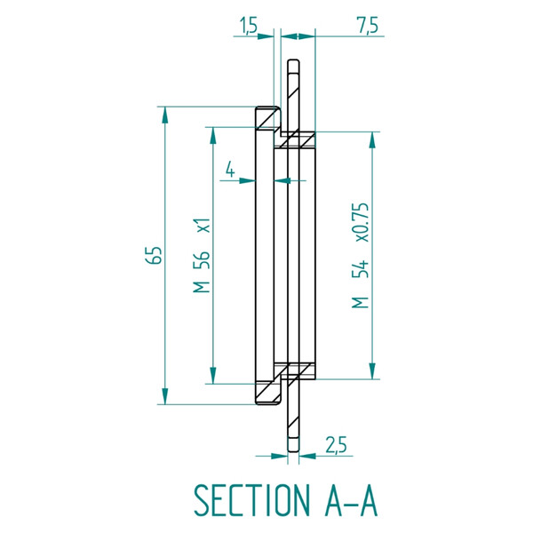 PrimaLuceLab ESATTO 2" Adaptador para cámaras M54