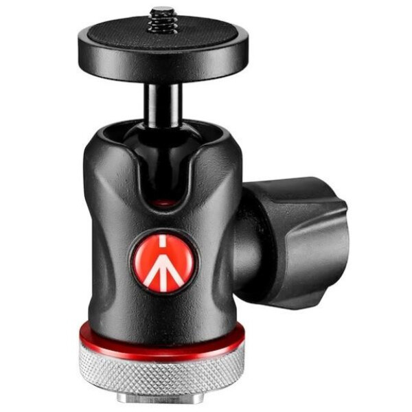 Manfrotto Rótula de trípode esféricos MH492LCD-BH Micro with hot shoe