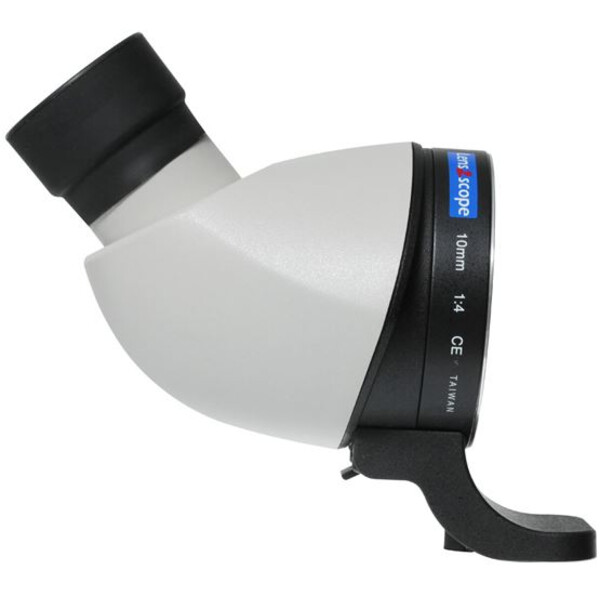 Lens2scope para Canon EOS, blanco, vista oblicua