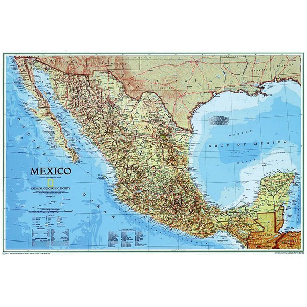 National Geographic Mapa México