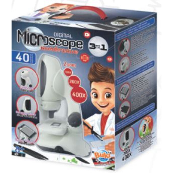 Buki Microscopio de vídeo 3 en 1