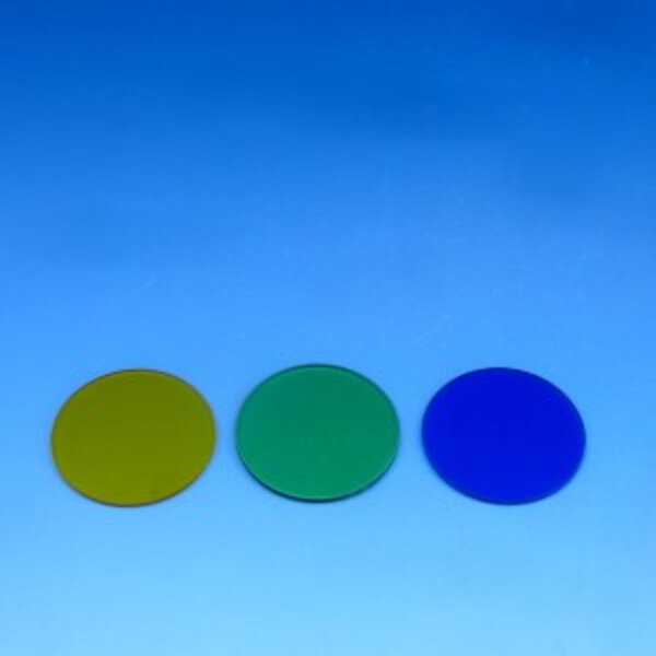 ZEISS Juego de filtros de color azul, verde y amarillo, d=45x1,5 (Primo)