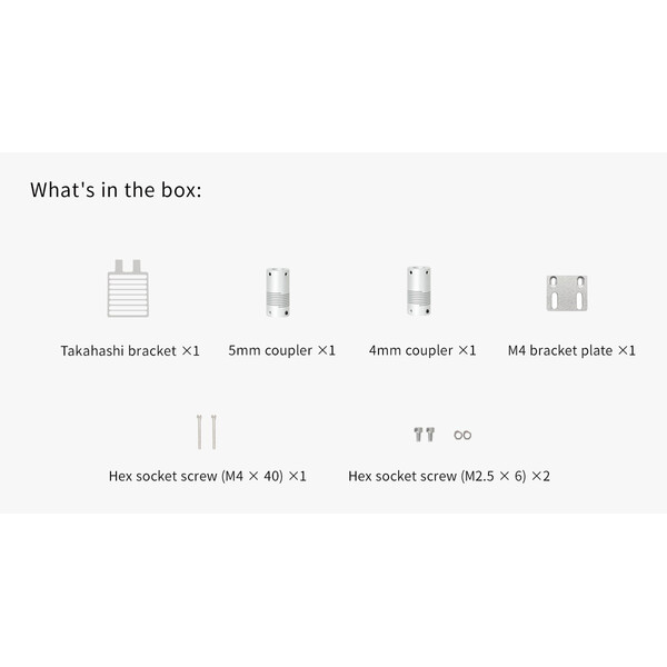 ZWO Adaptador para motor de enfoque EAF a Takahashi