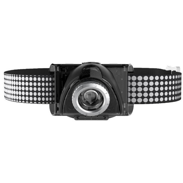 LED LENSER Lámpara frontal SEO7R Black