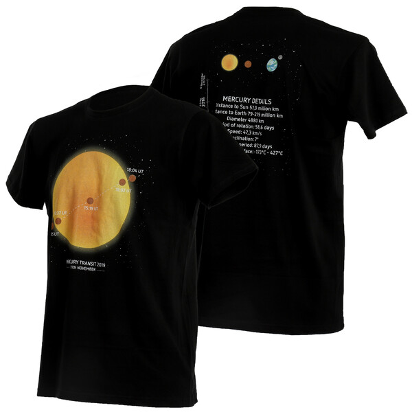Omegon T-Shirt Camiseta Tránsito de Mercurio - Talla M