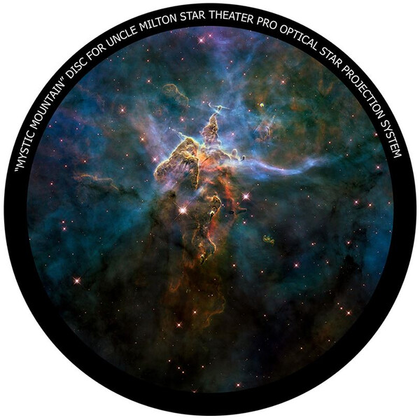 Omegon Diapositiva de la Montaña mística para el Star Theater Pro de