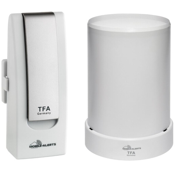 TFA Estación meteorológica Set de inicio WeatherHub con pluviómetro