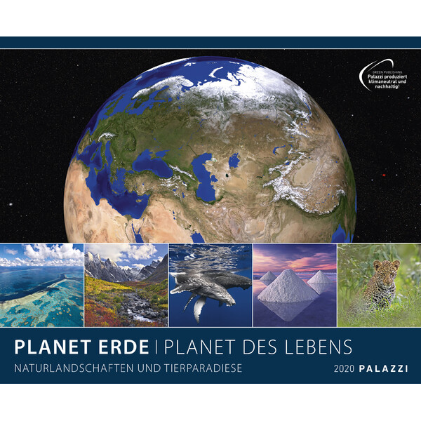 Palazzi Verlag Calendarios Planet Erde 2020