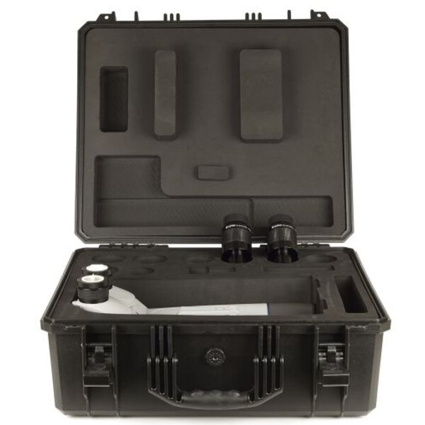 APM Binoculares 70 mm Semi-Apo de 45° con ocular UF de 24 mm 1,25" y maletín