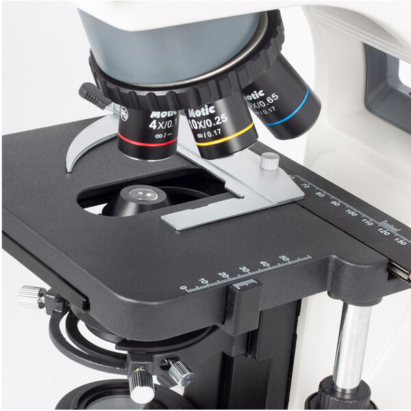 Motic Microscopio BA310, LED, 40x-400x (ohne 100x), bino