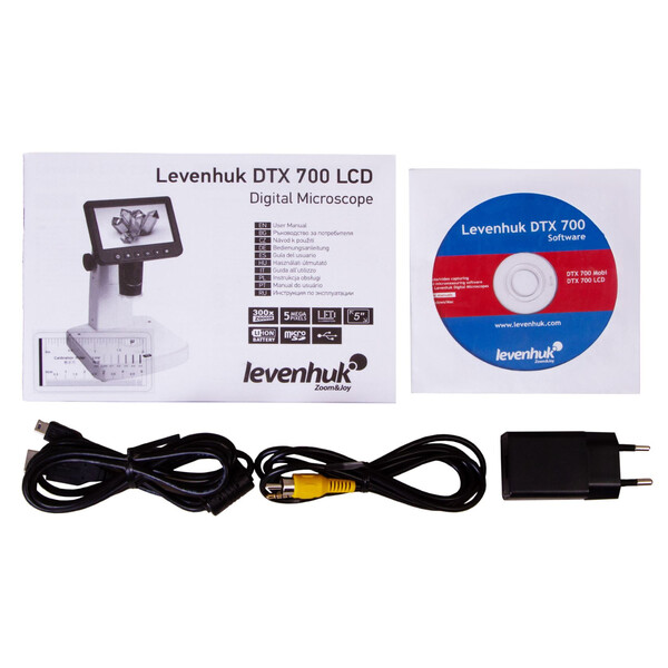 Levenhuk Microscopio DTX 700 LCD 10-300x 5MP LED