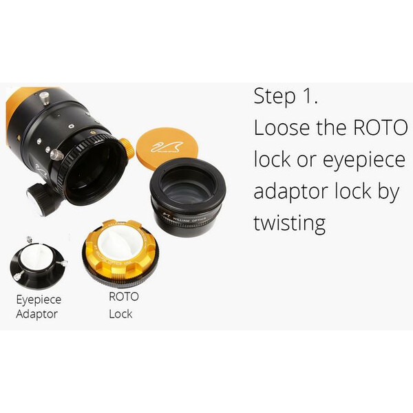 William Optics Adjustable Flattener Reducer Flat7A