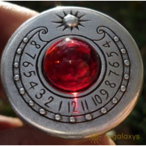 Ragalaxys Reloj de Sol Corcho Baco rojo