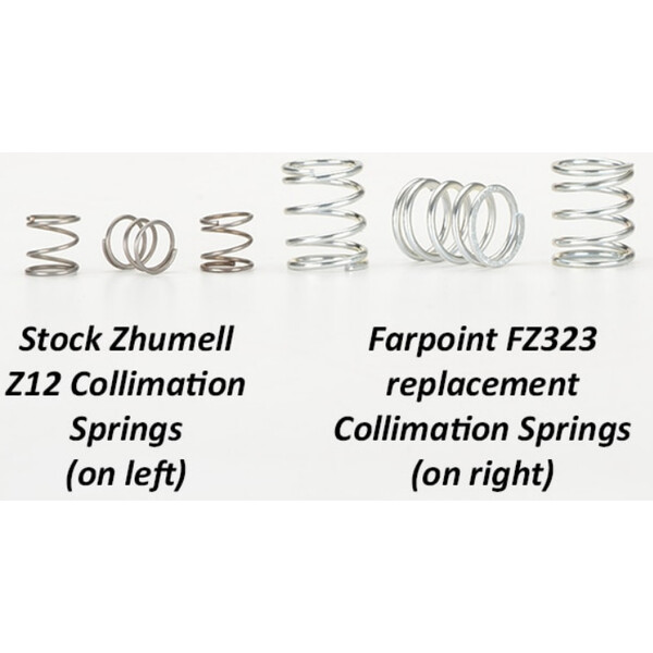 Farpoint Muelles de ajuste para Zhumell DOB Z12