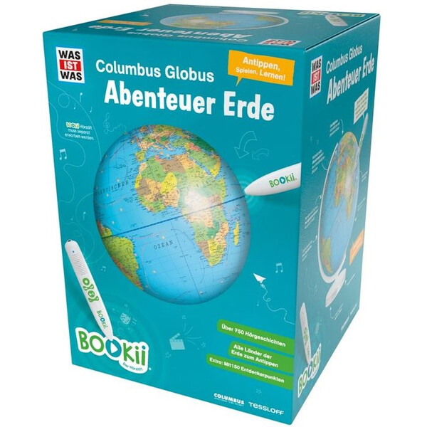 Tessloff-Verlag Globo terráqueo BOOKii (sin lápiz) 34 cm