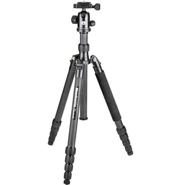 Manfrotto Trípode de carbono Element Traveller groß mit Kugelkopf