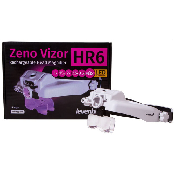 Levenhuk Lupa Zeno Vizor HR6 rechargeable