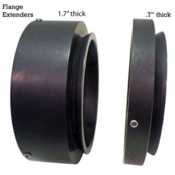 MoonLite Extensión roscada para el NiteCrawler WR35 de 43,18 mm