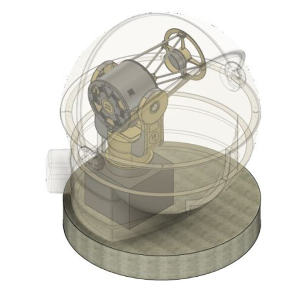 ScopeDome Observatorio Clamshell 3M