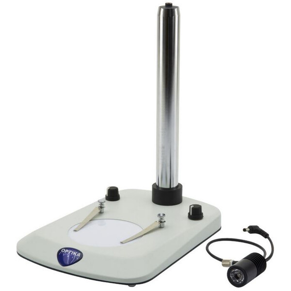 Optika SZ-ST3,  210x270 mm, Columna Ø32x 275 mm, Luz incidente + transmitida, 60 LED