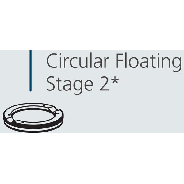 Nikon Etapa flotante circular 2, rango de desplazamiento ø40 mm, serie SMZ