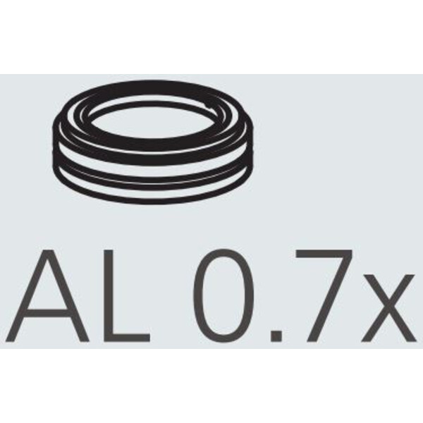 Nikon objetivo AL-307 Auxillary Objective 0,7x A.A. 127,5 mm