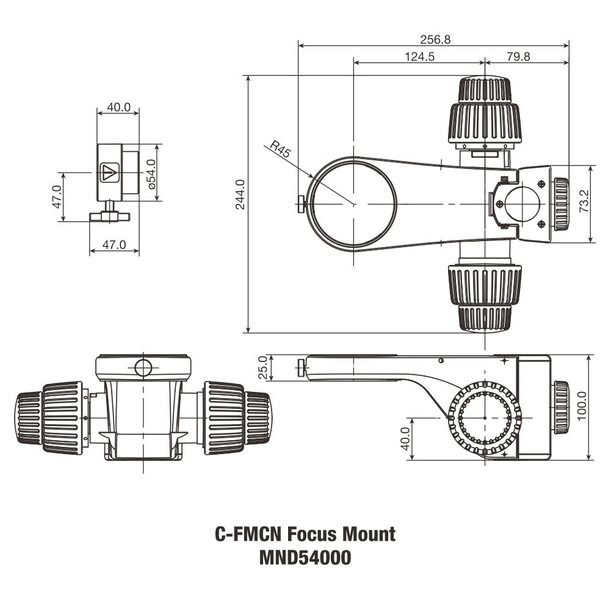 Nikon Sujeción a la cabeza C-FMCN Focusing Mount CN