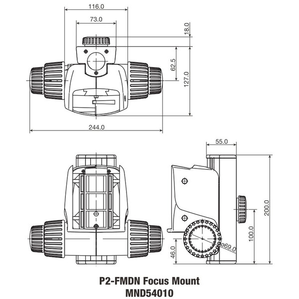 Nikon Sujeción a la cabeza P2-FMDN P2-FM