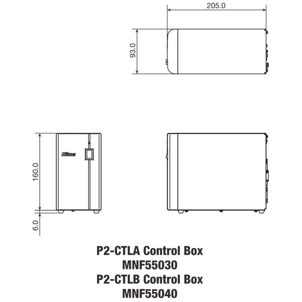 Nikon P2-CTLA Caja de control motorizada SMZ18 y todas las SMZ25