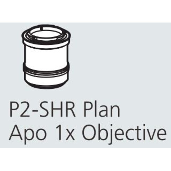 Nikon objetivo P2-SHR Plan Apo 1x N.A. 0.15