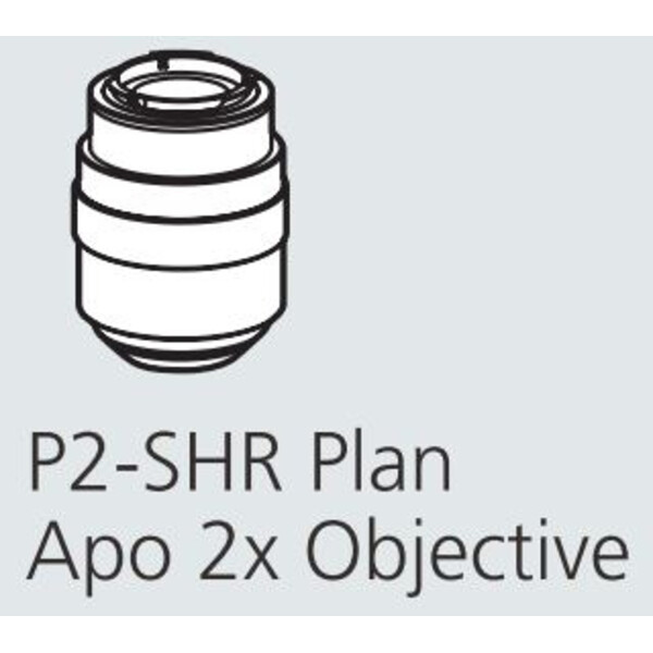 Nikon objetivo P2-SHR Plan Apo 2x N.A. 0.3