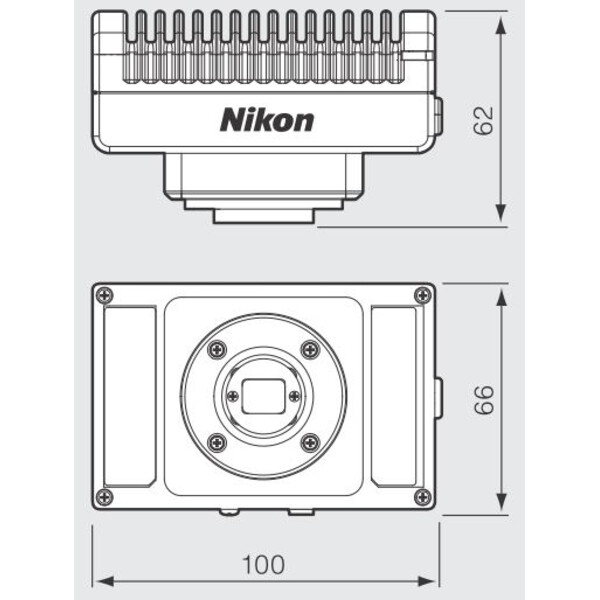 Nikon Cámara DS-Fi3, color, CMOS, 5.9MP, USB 3.0