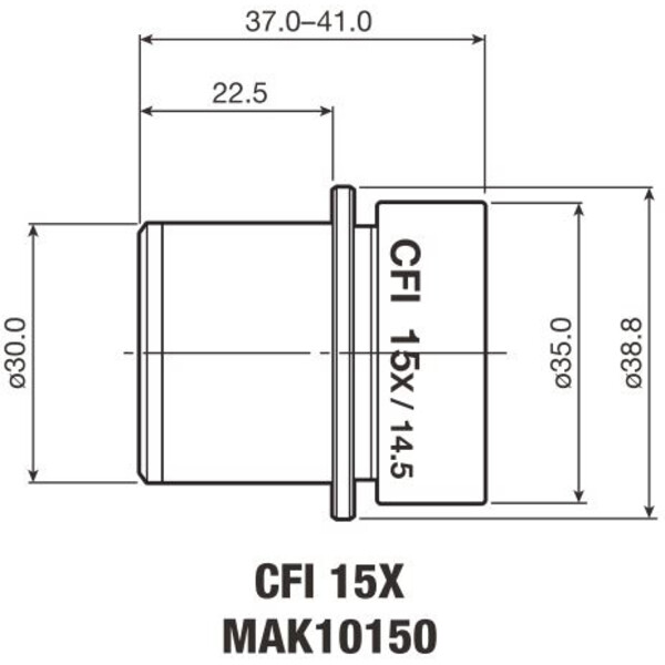 Nikon Ocular CFI Eyepiece 15X/14.5